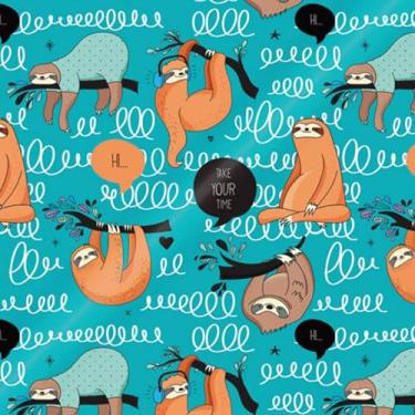 Imagem de ADESIVO PLÁSTICO BICHO PREGUIÇA 45CM X 2M - JULIFIX - 11-02