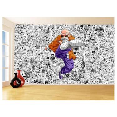 Imagem de Papel De Parede Dragon Ball Mestre Kame Anime 3,5M Dbz623 - Você Decor