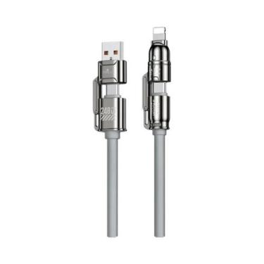 Imagem de Cabo Super Rápido 240W 4-em-1 Para iPhone 8-16 pro iPad Samsung Notebo