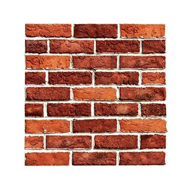 Imagem de Papel de Parede Bloco 3D Autoadesivo Vintage Removível DIY Decoração Moderna Casa Revestimento Fácil Instalar Padrão Natural Realista 1 unidade