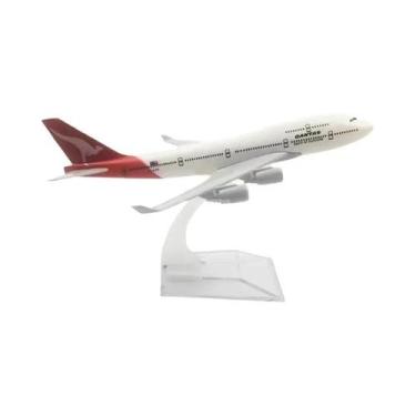 Imagem de Modelo De Avião Em Liga Diecast De 16CM, Brinquedo Colecionável 737 74