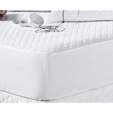 Imagem de Protetor de Colchão King Impermeável Matelado Com Elástico - Aquarela 