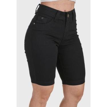 Imagem de Bermuda Jeans HNO Jeans Hot Pants Comfort Plus-Feminino