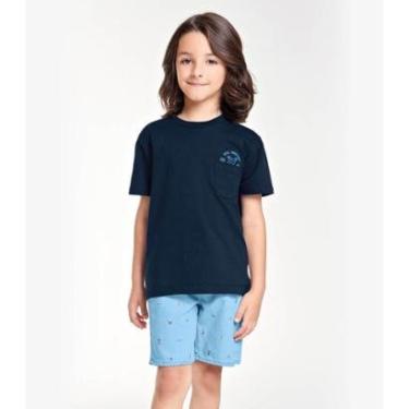 Imagem de Conjunto Infantil Trick Nick Camiseta Com Bermuda Masculina-Masculino