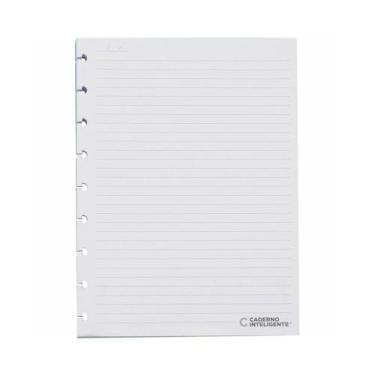 Imagem de Refil pautado Médio 50 fls Caderno Inteligente