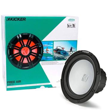 Imagem de Subwoofer Kicker 45KMF104 Marinizado Free Air 10" 175W RMS 4 Ohms
