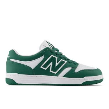 Imagem de New Balance Tênis masculino 480 V1, Team Forest Green/White, 42