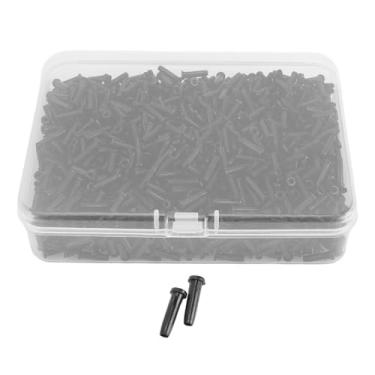 Imagem de Keenso Ilhós, Protetores de Cordas de Badminton Ilhas de Raquete 2.6x9.3mm Mangas de Proteção de Nylon para Longevidade e Amortecimento da Vibração