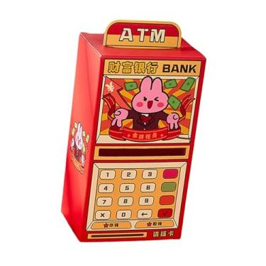 Imagem de Esquirla Envelope vermelho para dinheiro do Ano Chinês, tradicional, fofo e criativo, ideal para presentes de aniversário e do Festival da Primavera, Coelhinho