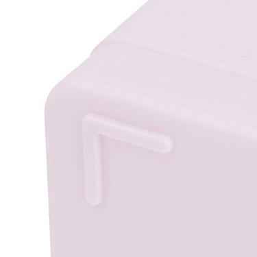 Imagem de Ymiko Organizador de Gaveta Com 5 Grades para Roupas íntimas, Meias e Acessórios Cubo de Armazenamento Rosa (Rosa)