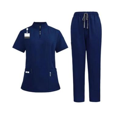 Imagem de Uniformes De Trabalho Para Enfermeiras Veterinárias Femininas, Roupas 