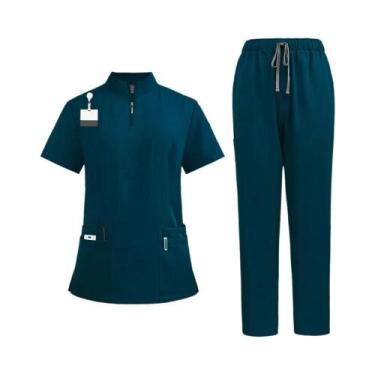 Imagem de Uniformes De Trabalho Para Enfermeiras Veterinárias Femininas, Roupas 