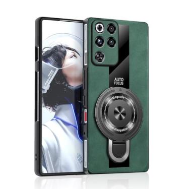 Imagem de KONXISA Capa para Nubia Red Magic 11 Pro, capa de telefone com Magsafe, capa protetora tipo carregamento magnético, material de policarbonato premium, capa protetora resistente a arranhões e quedas