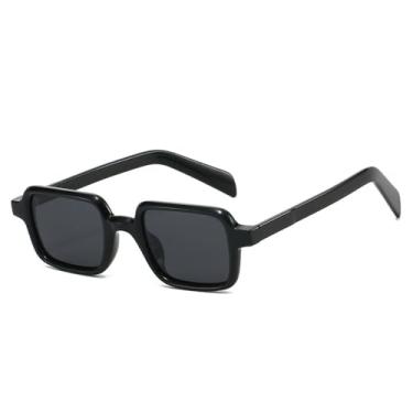 Imagem de Óculos de Sol UV400 - Lentes Degradê com Rebites em Cores Jelly para Homens e Mulheres, Ideais para Esportes ao Ar Livre, Corrida e Ciclismo, Preto