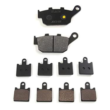 Imagem de As pastilhas de freio dianteiras traseiras Arashi para Kawasaki Z750R 2011-2012 ABS incluem, peças de acessórios de reposição de motocicleta