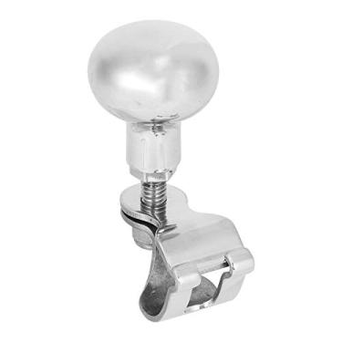 Imagem de Cryfokt Botão do Volante Em Aço Inoxidável 316 para Barco e Iate, Bola de Manobra Antiferrugem para Fácil Aderência, Cabe na Maioria Dos Volantes de 5/8" a 1", Resistente à Corrosão para Ambientes