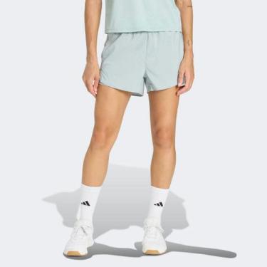 Imagem de Short Adidas We Base Feminino, Verde, P