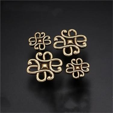 Imagem de Puxadores de ferragens de móveis de bronze antigo maçanetas de porta gaveta guarda-roupa armários de cozinha armário cômoda caixa de sapatos puxadores de puxar 1 peça (B)