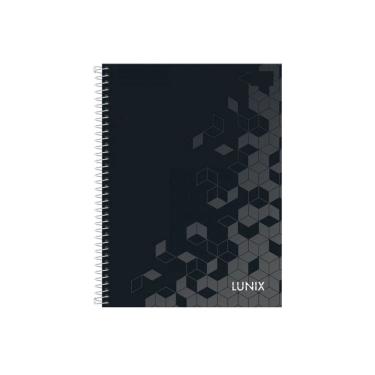 Imagem de Caderno Universitário Lunix 10 Matérias 160 Folhas Pautadas