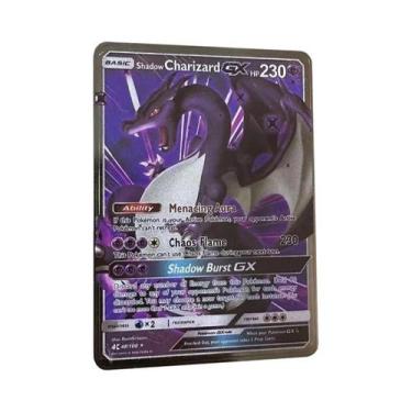 Imagem de Conjunto De Cartas Metálicas Pokémon De 10000 Pontos Arceus Charizard 
