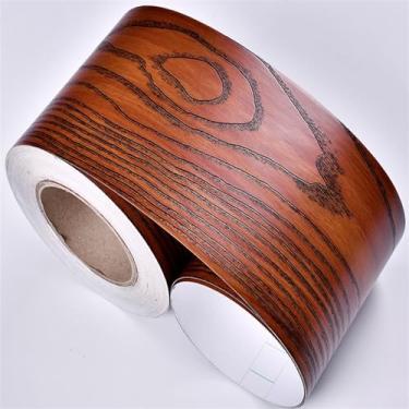 Imagem de GQQGSHOP Faixa autoadesiva de borda de parede de 5 metros à prova d'água, decoração de borda de parede, painéis de parede de PVC, borda de teto, moldura de porta, linha de cintura, decoração de