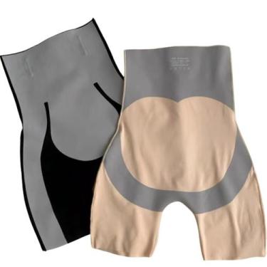 Imagem de Bermuda Modeladora Termofusionada Redutora Cinta Alta Compressão c/ Ba
