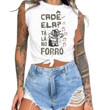 Imagem de Cropped T-Shirts Feminino Estampado Várias Estampas 85 - megan basic, 