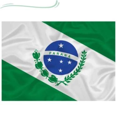 Imagem de Bandeira Estado do Paraná 1,50m X 0,9 m Envio Imediato - Lar Presente