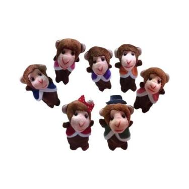 Imagem de Conjunto De Fantoches De Dedo Para Bebês, Animais De Desenho Animado, 