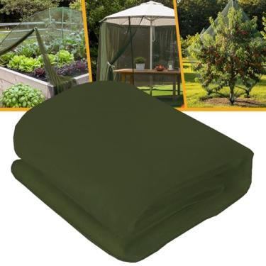 Imagem de Mosquiteiro de jardim, 3,5 x 10,5 m, barreira de pragas de malha fina de 1 mm para plantas, árvores frutíferas e vegetais – Rede respirável de poliéster 40D para pátio, varanda e uso ao ar livre