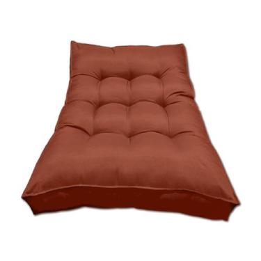 Imagem de Almofada Futon Alto Oxford 120x80 Gigante Qualidade - Próxima Têxtil, 