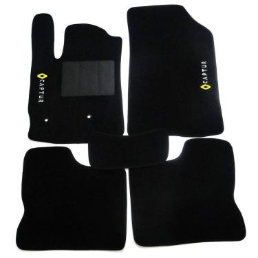 Imagem de Jogo De Tapete Automotivo Do Captur Em Carpete Forração