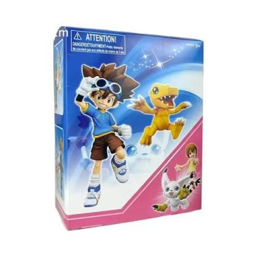 Imagem de Conjunto De 8 Bonecos De Ação Digimon Adventure: Tailmon, Gomamon, Pat