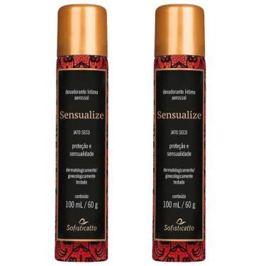 Imagem de Kit 2 Atacado Desodorante Íntimo Feminino Sensualize Sedução - Sofisti