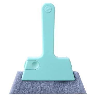 Imagem de Escova de limpeza multifuncional doméstica quatro em um, ranhura de janela, limpeza de poeira, cantos mortos, ranhuras de janela, portas