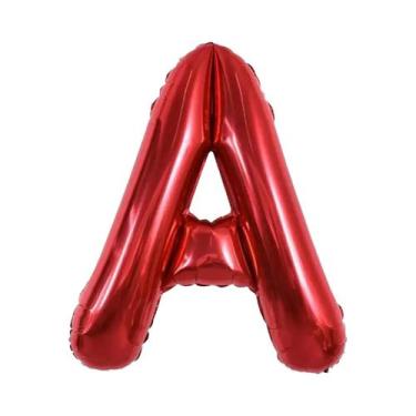 Imagem de Balão De Letras Azul Dourado De 40 Polegadas Para Decoração De Anivers