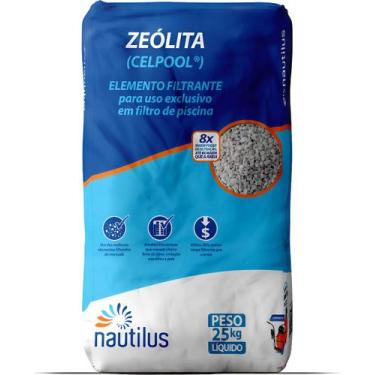 Imagem de Zeolita Areia Limpeza E Filtragem De Piscina - Pacote 25kg - Nautilus