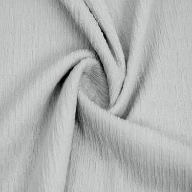 Imagem de Stylish FABRIC Tecido jacquard de poliéster e elastano de 160 cm de largura - vendido pela The Yard - stretch bidirecional, peso médio 155 GSM, respirável - vestuário, suéteres, maternidade, casa
