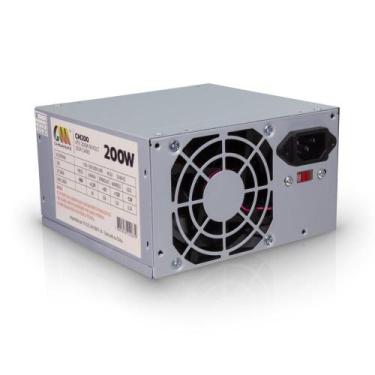 Imagem de Fonte Atx 200W Bivolt Cm200 Chinamate, Fonte, Atx, Atx, Bivolt, Bivolt