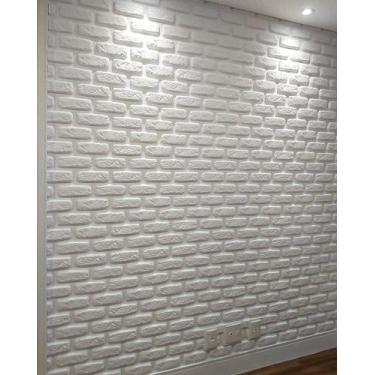 Imagem de Revestimento 3D Poliestireno Tijolinho com Encaixe m² - CASA3D DECORAC