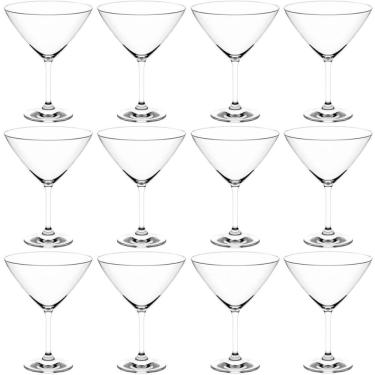Imagem de Conjunto 12 Taças de Cristal 210ml Dry para Martínis Drinks Coquetéis Haus Concept