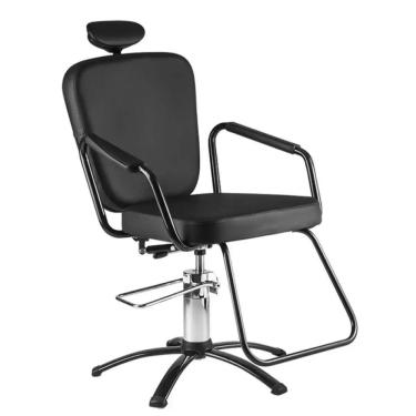 Imagem de Poltrona Nix Black Preta Dompel Ref 3720