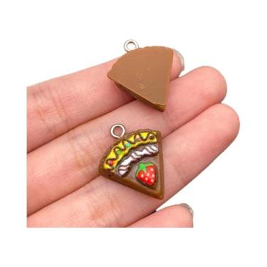 Imagem de Conjunto De Pingentes Realistas De Grãos De Café E Xícaras, 10 Peças, 