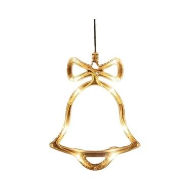 Imagem de Luzes De Natal LED Com Ventosa Para Janela E Parede, Com Papai Noel, C