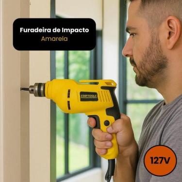 Imagem de Furadeira De Impacto 127V - Amarela - Startools, 110V