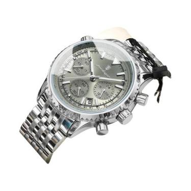 Imagem de Relógio De Pulso Masculino À Prova d'Água Com Data Luminosa E Cronógra