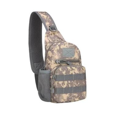 Imagem de Mochila Tática Camuflada Masculina De Nylon Para Caça, Pesca E Trekkin