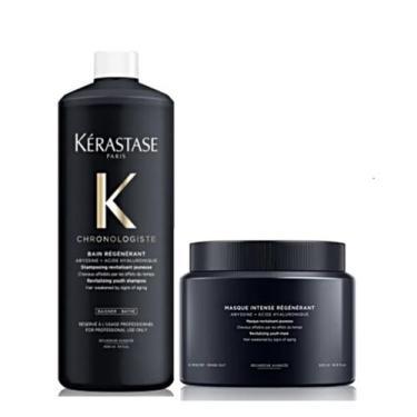 Imagem de Kit Chronologiste Régénérant Sh 1 Litro+ Máscara 500gr - L'oreal Profe