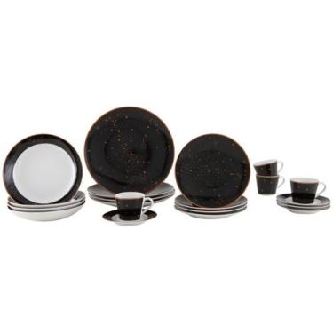 Imagem de Aparelho De Jantar Tramontina Valentina 20 Peças Em Porcelana Decorada