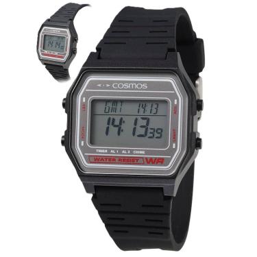 Imagem de Relógio Cosmos Masculino Ref: Os41566c Digital VIntage